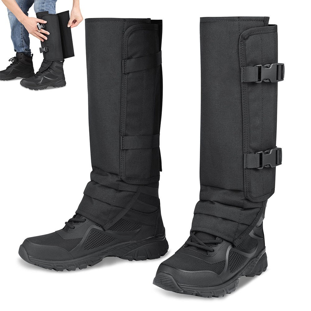 For Hiking Gaiters with PP Lined Guard for Enhanced Outdoor Safety and Comfort