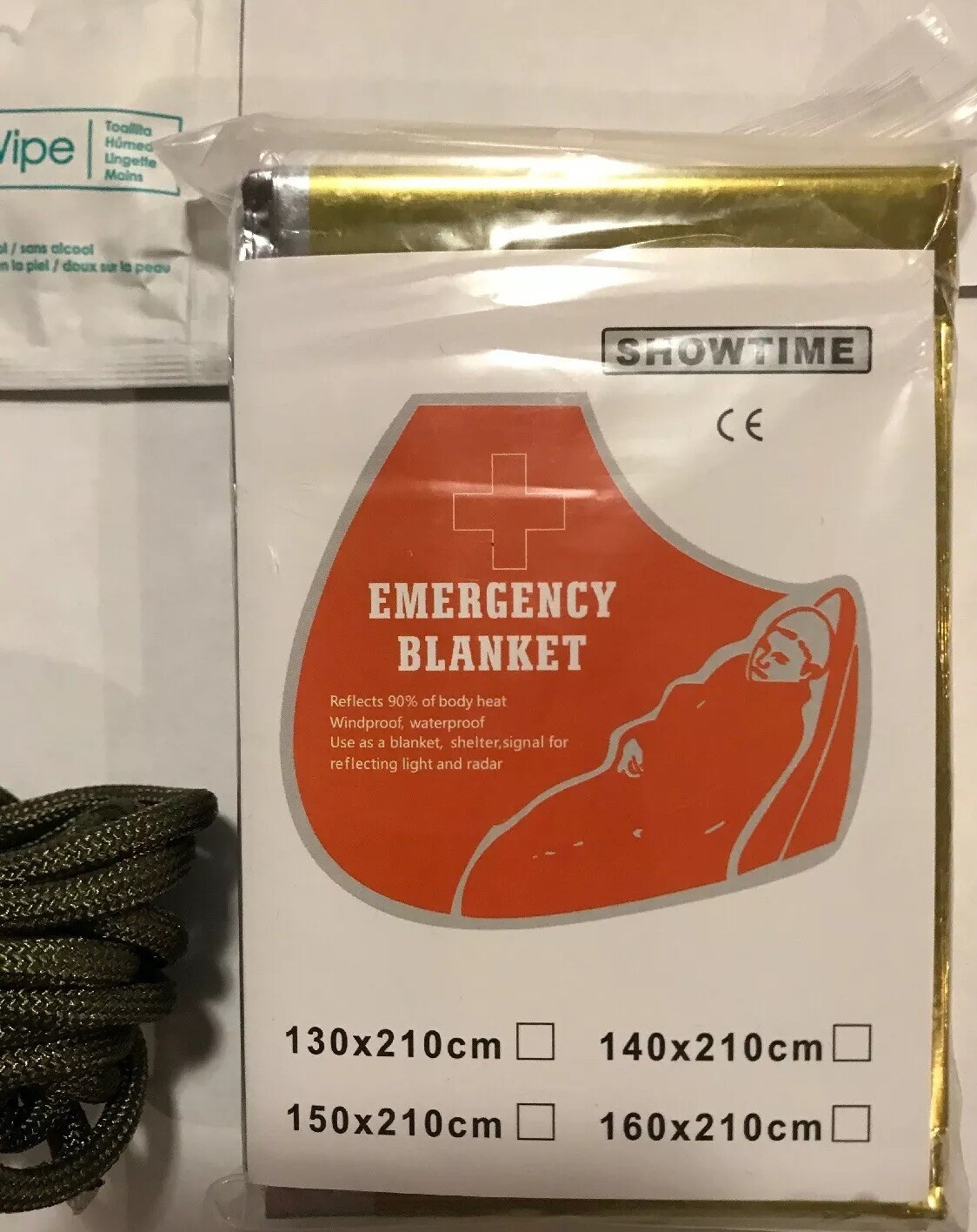 Emergency Survival Kit Essential Bug out Bag Zombie Hurricane Auto Disaster Kit
