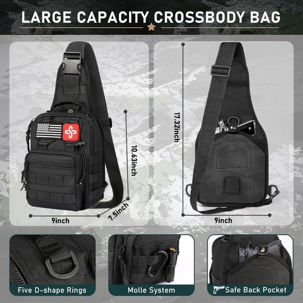 Survival Kit 262 Pcs Emergency Gear with First Aid Tent Camping Axe Hammer