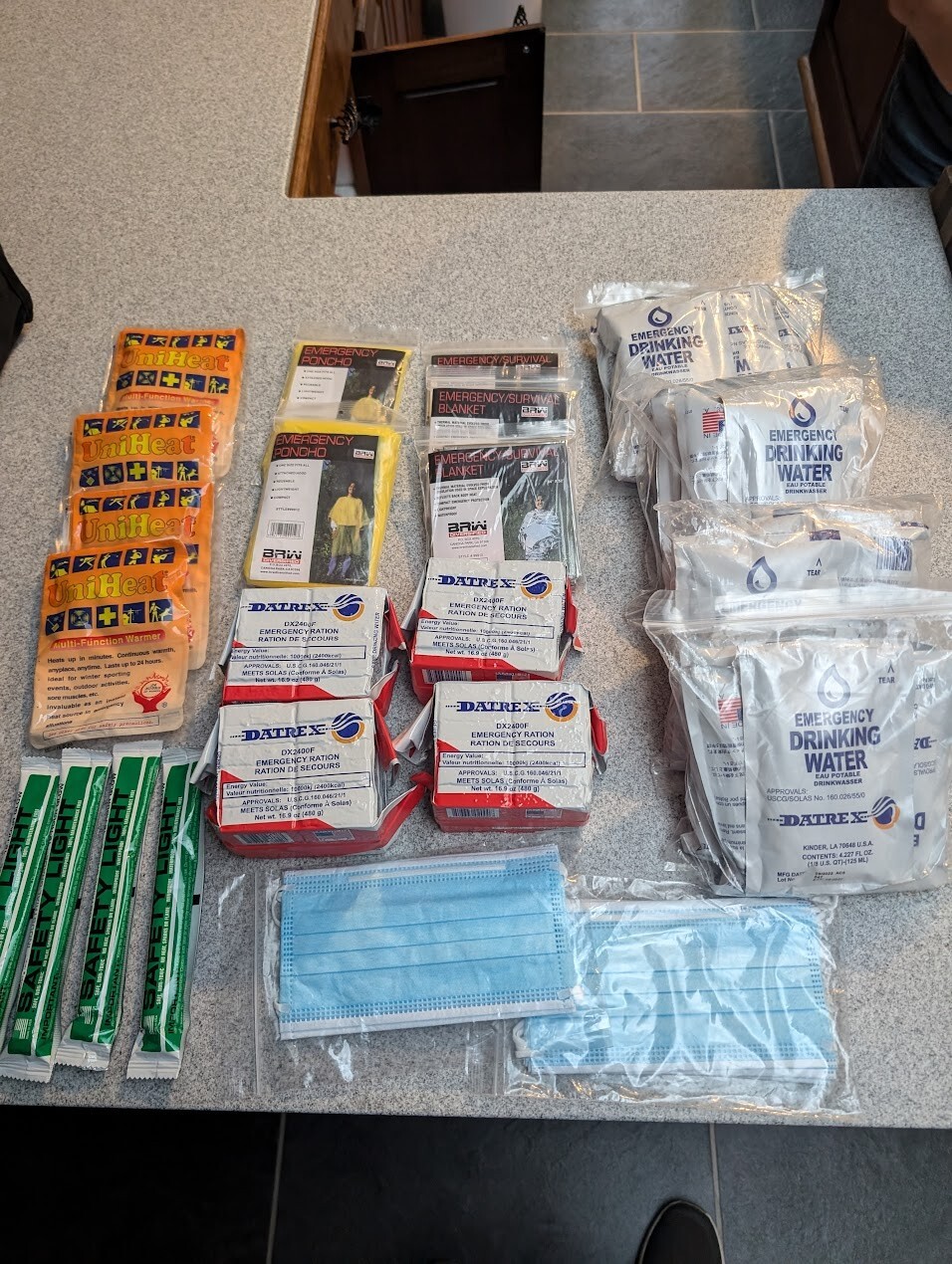 First My Family Premium Disaster Survival Kit 52 PCS
