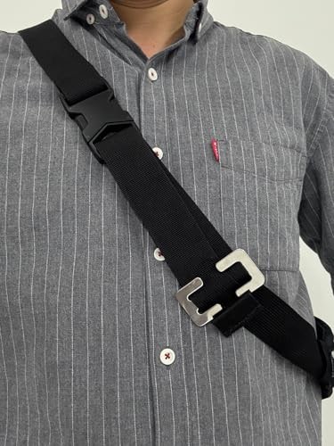 Chenxiran Stainless Steel E-Clips Universal Strap Buckle for Backpacks & Gear
