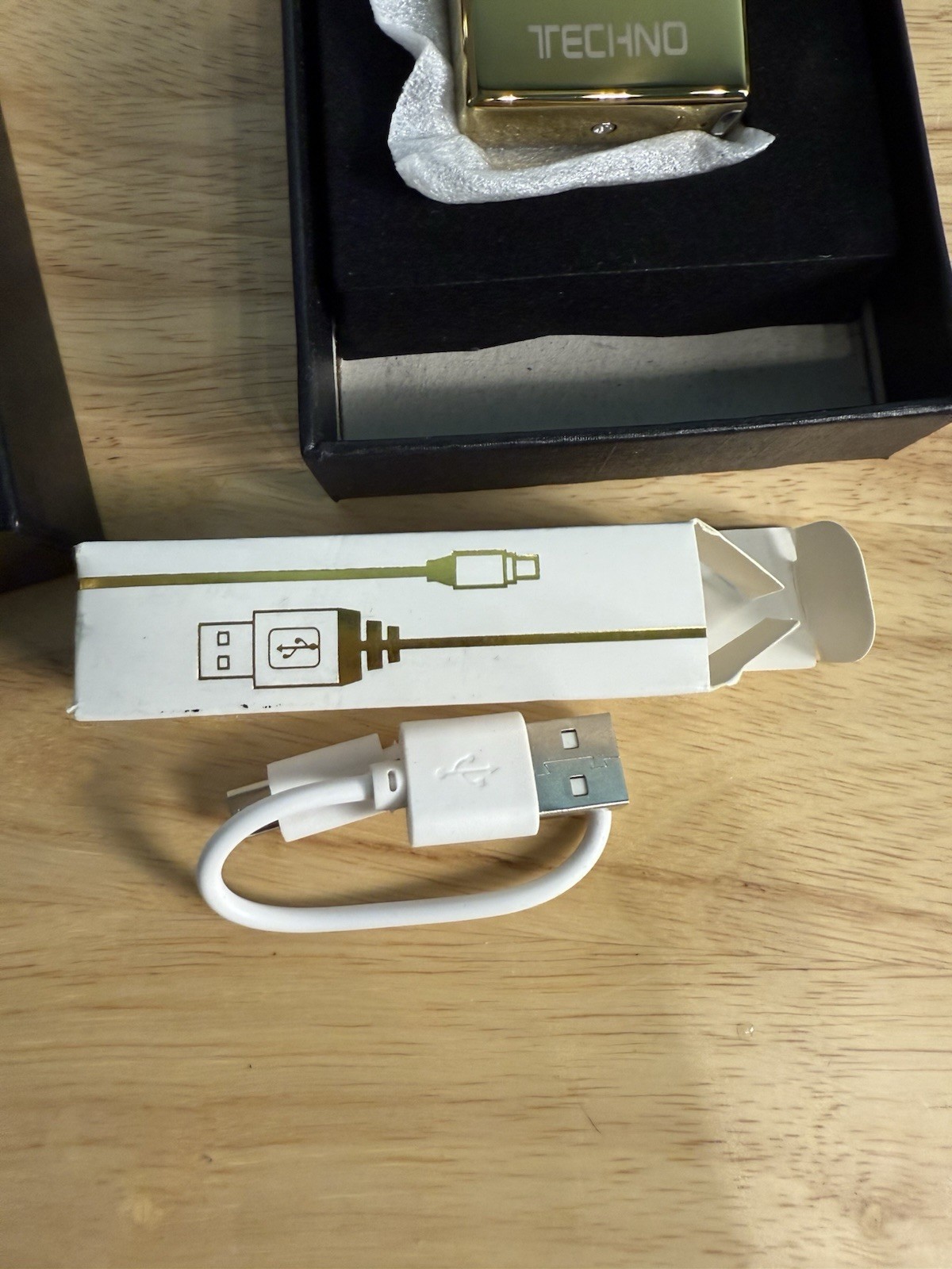 Rechargeable Flameless Arc Lighter Wind-Proof Electric USB Lighter No Butane NEW