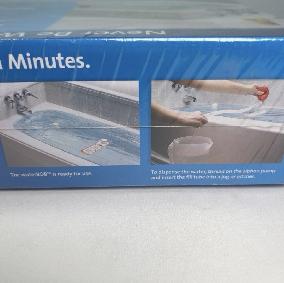 WaterBOB Bathtub Emergency Drinking Water Storage Container 100 gallons Sealed