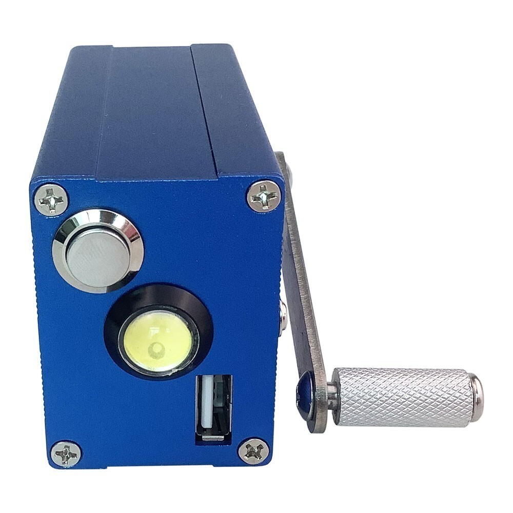 Outdoor Lightweight Multipurpose Emergency Survival Hand Crank Charge Generator