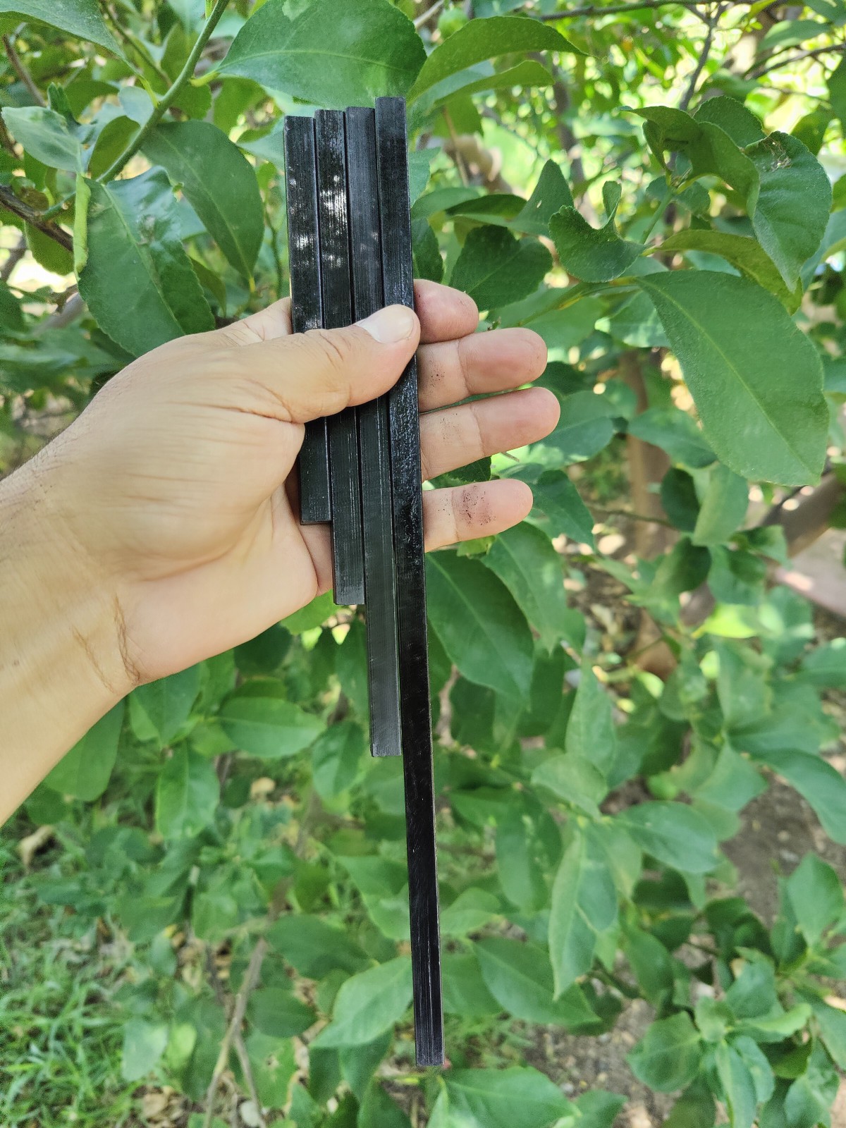 12,8,6,5 ” x 3/8″ Square Mischmetal Ferrocerium firesteel ferro rod “El Kuatro.”
