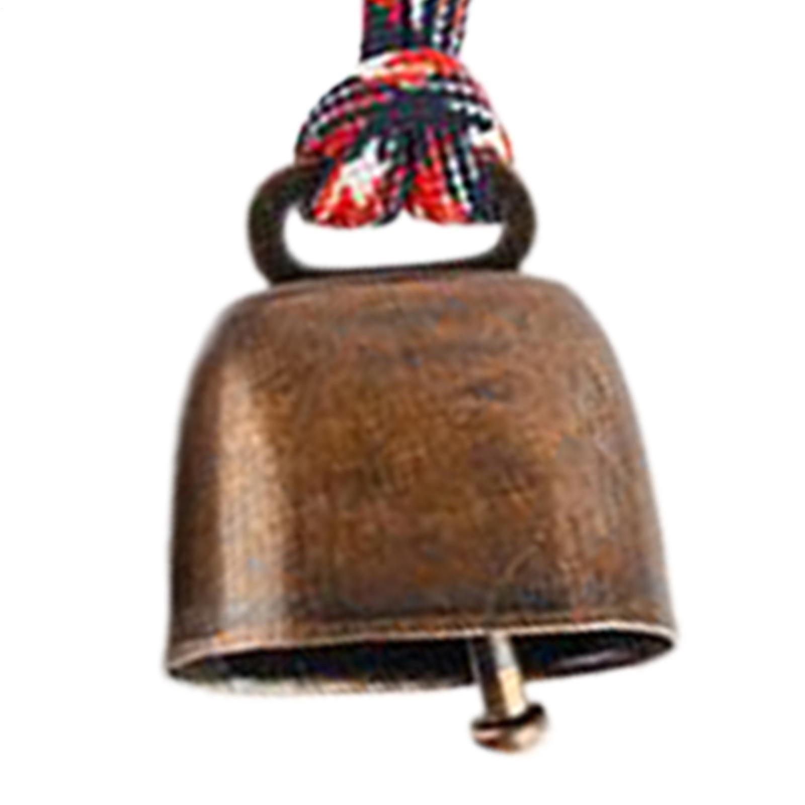 Bear Bells For Hiking Safety Ring Keychain Iron Camping Bell For Backpacking