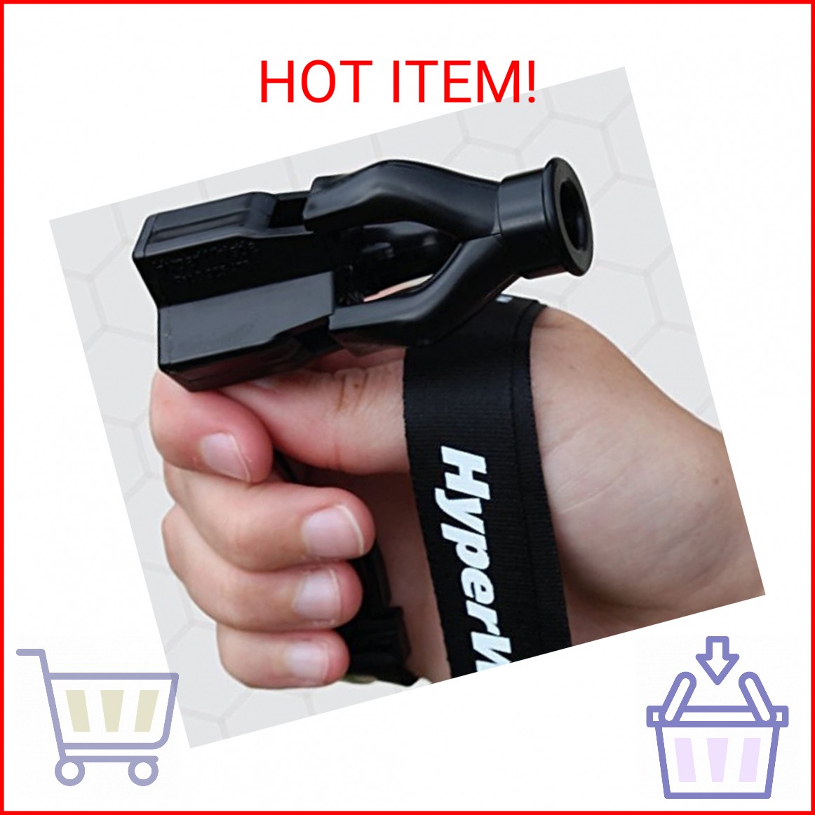 HyperWhistle The Original Worlds Loudest Whistle up to 142db Loud, Very Long Ran