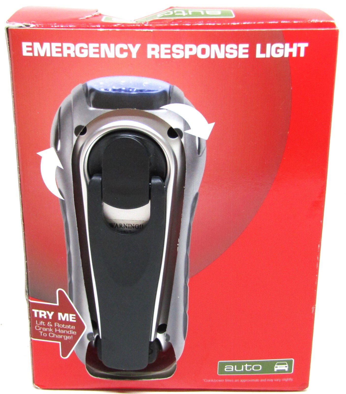 Emergency Response Battery Free Hand Crank Light Auto Camping NEW