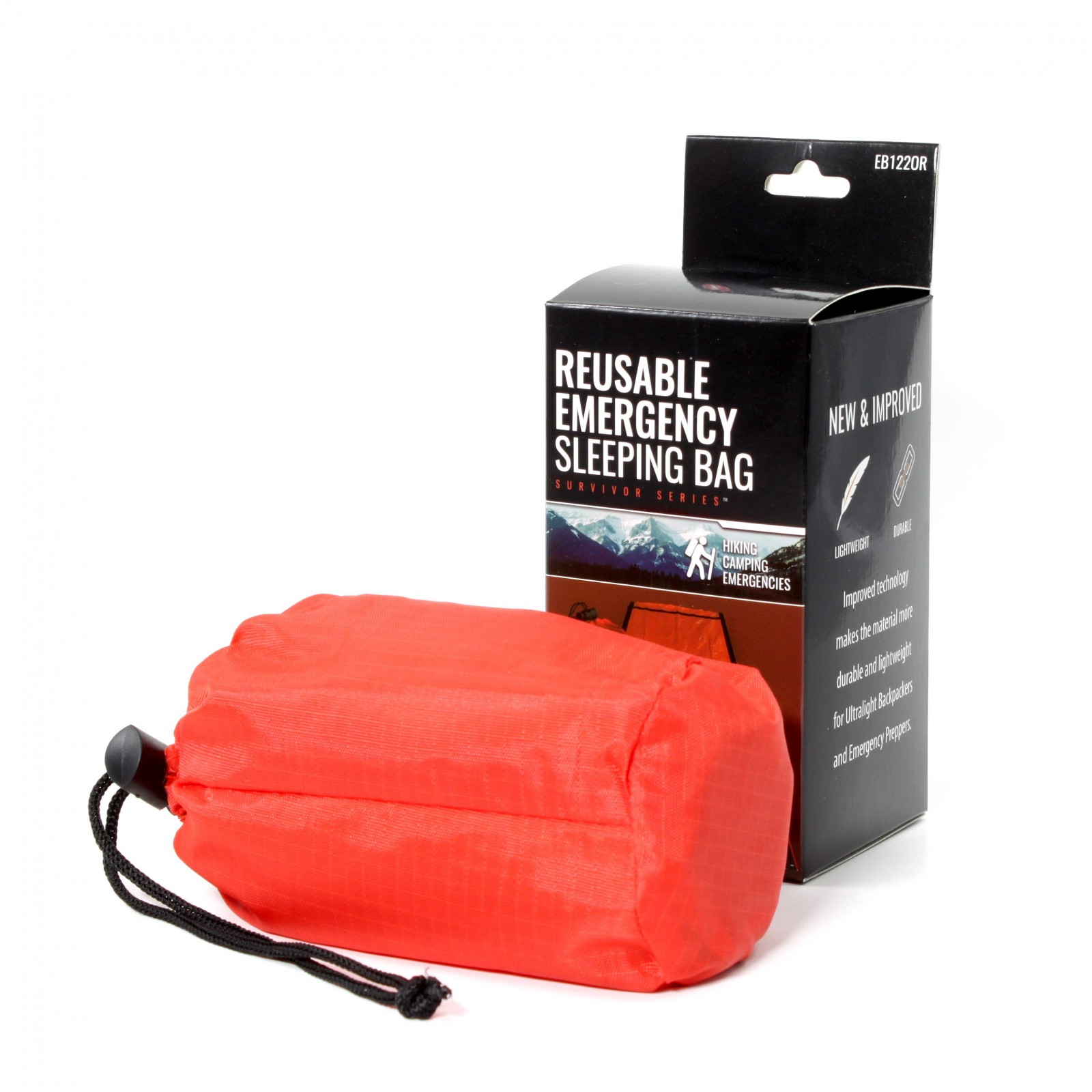 (2 Pack) ASR Outdoor Mylar Aluminized Emergency First Aid Bivvy Sleeping Bag