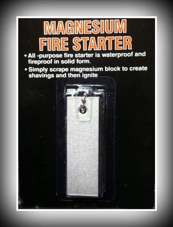 Flint Magnesium Rod + Storm Hurricane Matches + Mag Fire Starter + H20 Matches