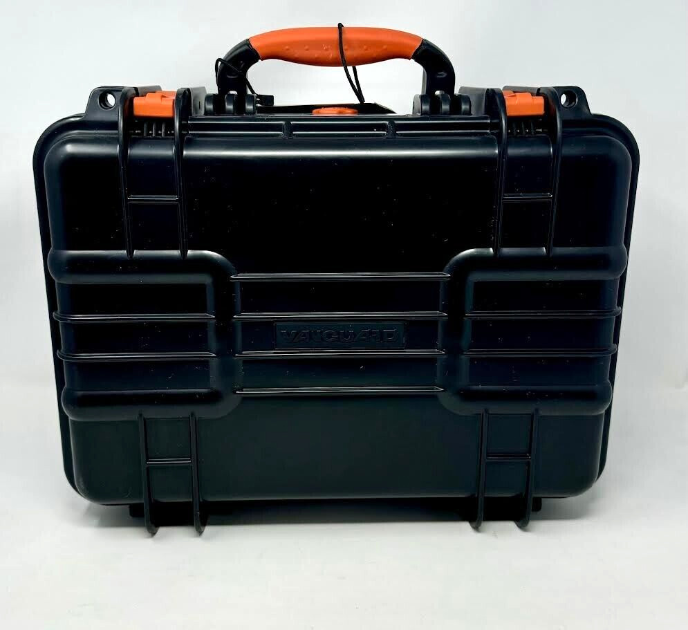 * VANGUARD * SUPREME 37F WATER/AIRTIGHT CASE ‘ BLK/ORANGE ‘