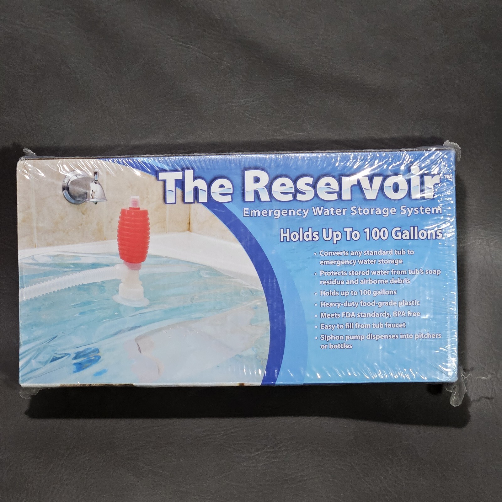 The Reservoir Emergency Water Storage System Holds Up To 100 Gallons Prepper
