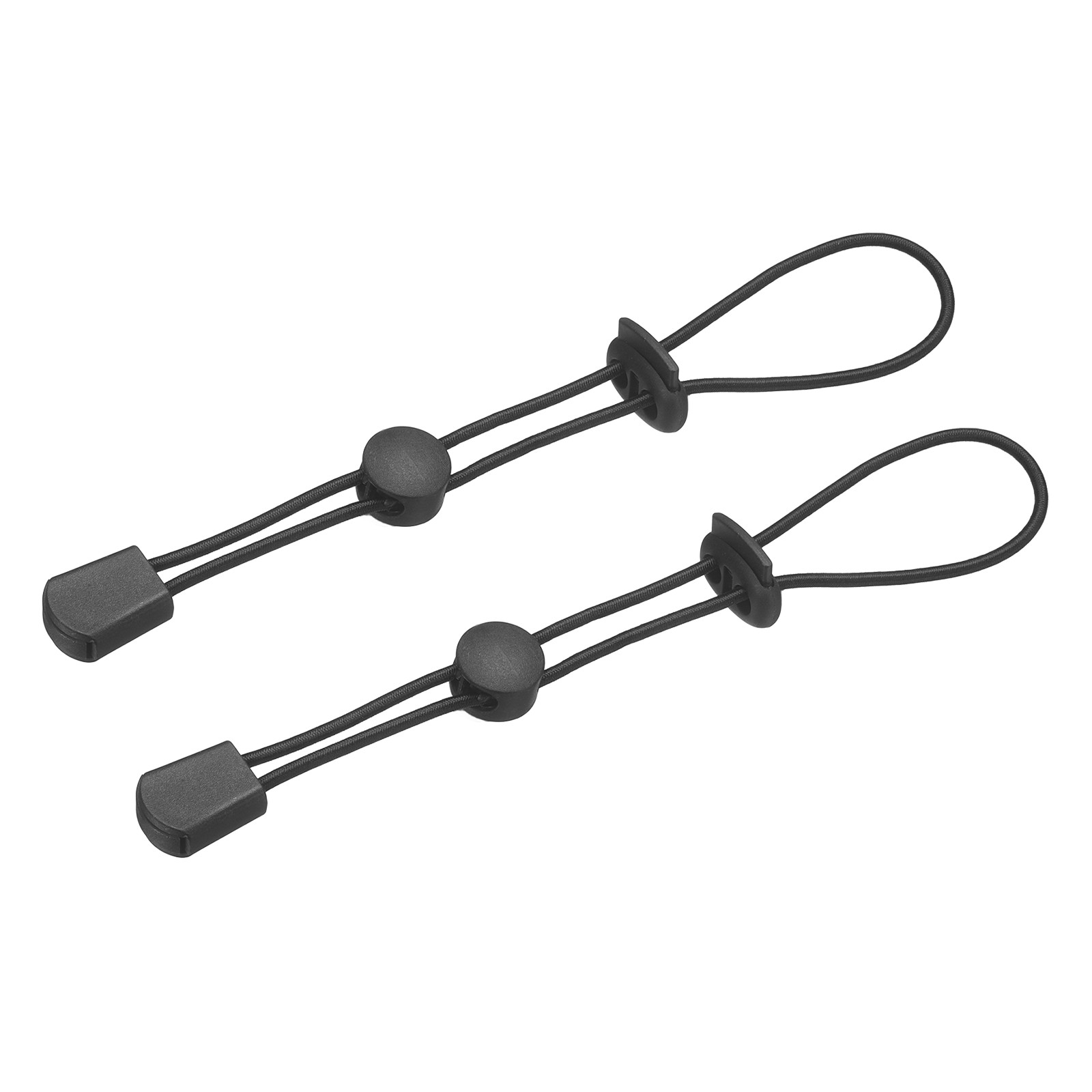 Climbing Stick Holder, Backpack Hiking Pole Ropes 8 Inch & 2 Pcs & Black