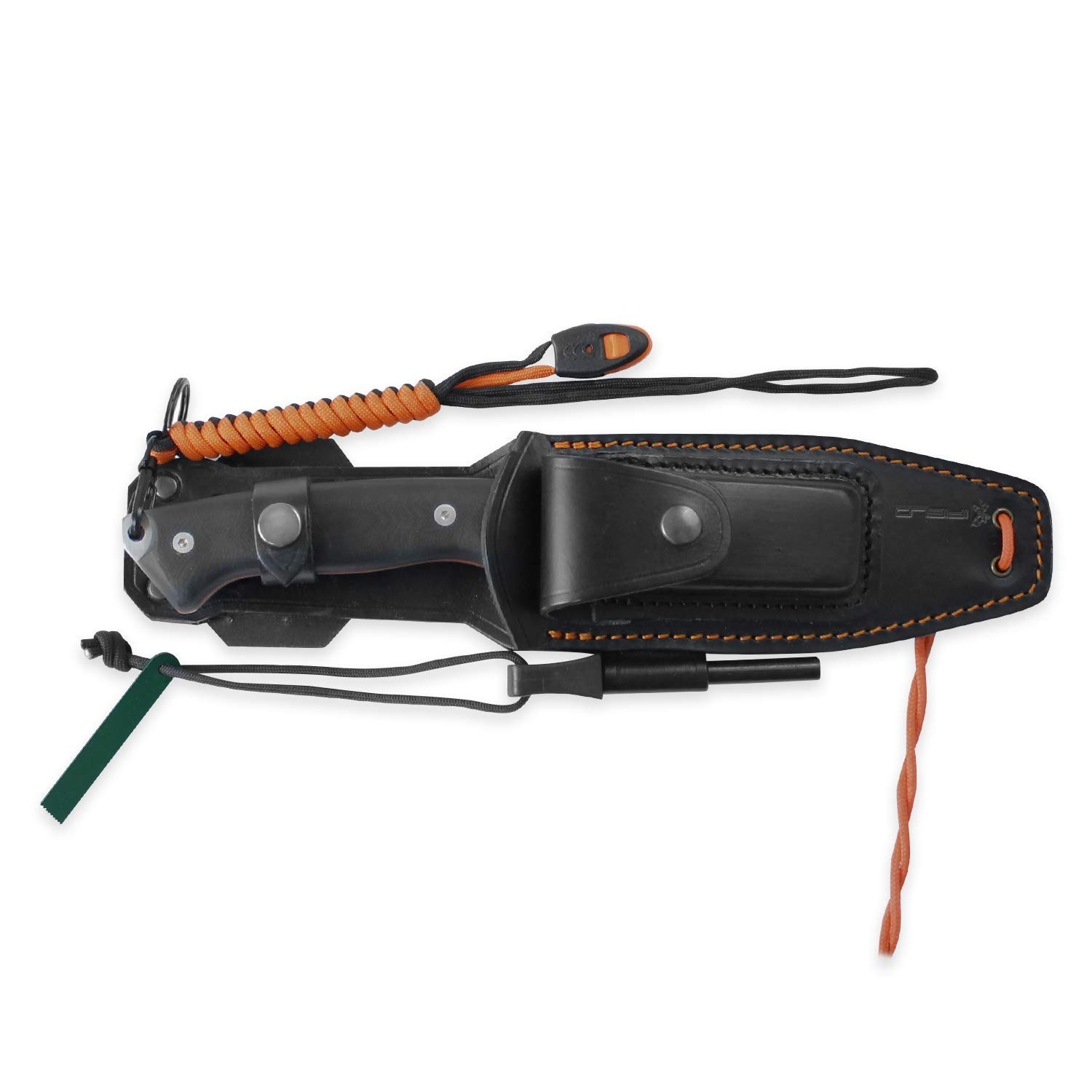 iFIELD Survival Knife Workout MOVA Satin Blade, Includes Sheath, Survival Kni…