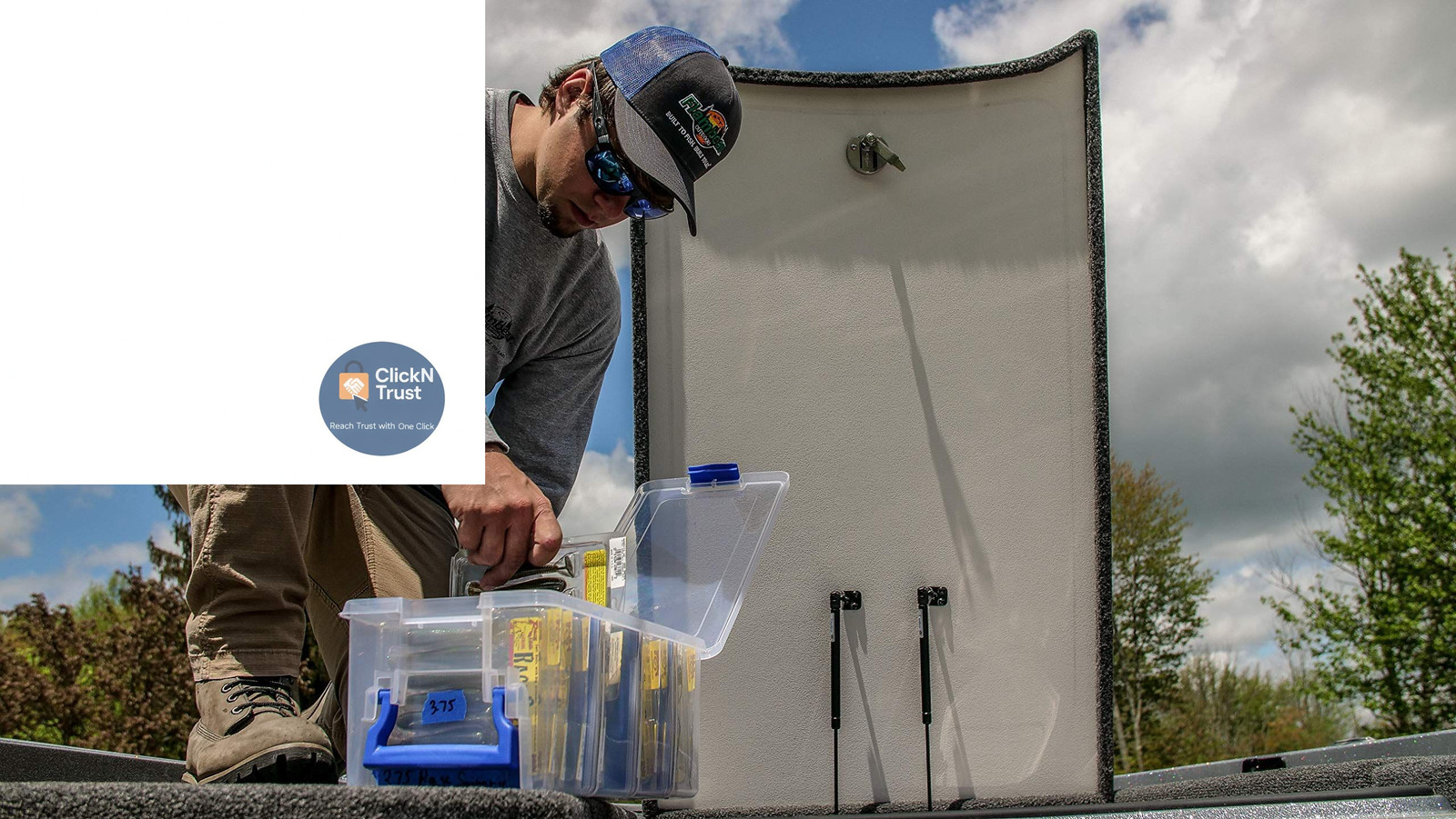 Flambeau Outdoors 4510 Clear Fishing Organizer – Super 15x8x6.25-Inch,