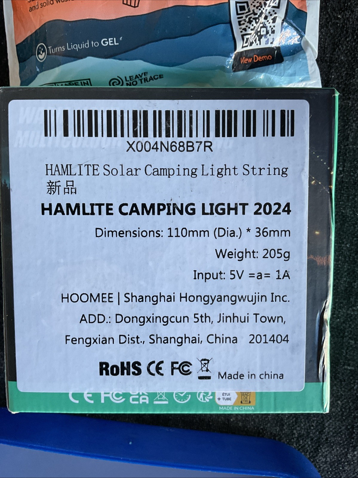 Burning Man Camping Kit WAG Bags,Mess, Wipes, Lights , Disposable Toothbrushes,
