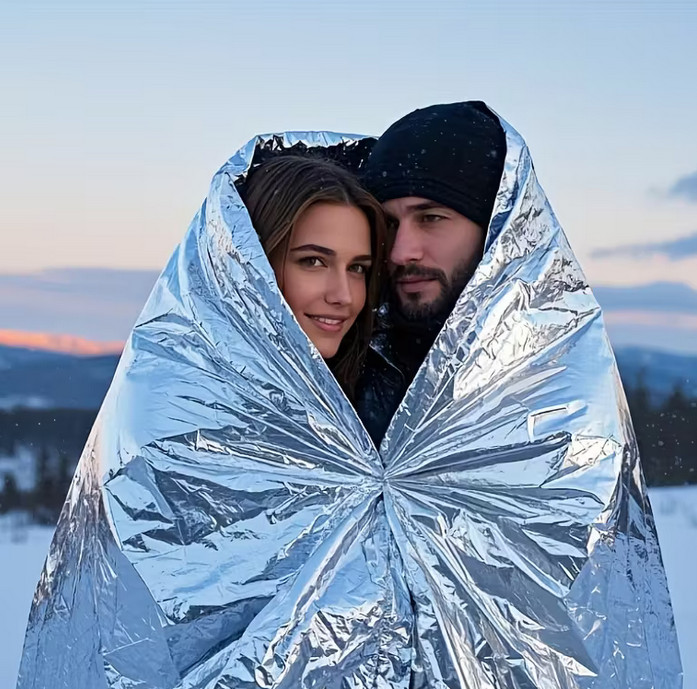 63 Inch x 82.5 Inch Emergency Thermal Blanket