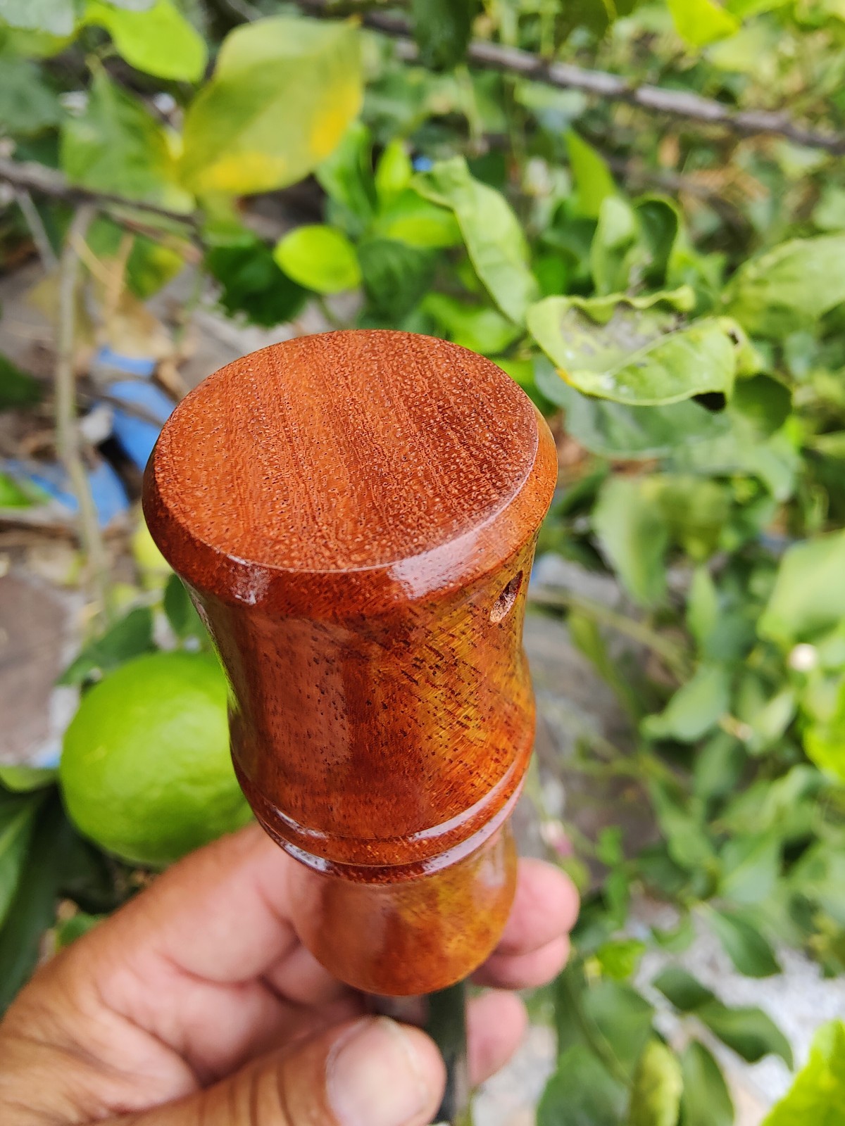 (20 mm) 13/16″ x 5 ” ferrocerium rod exotic wood handle | Ferro rod | mischmetal