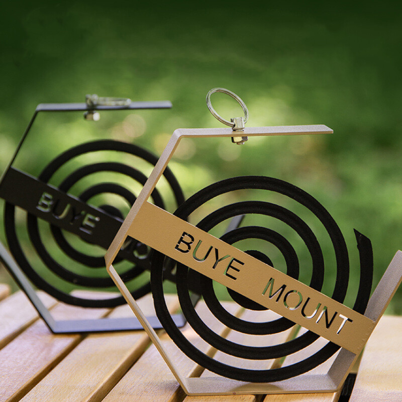 Hanging Mosquito Coil Holder Heat-Resistant Outdoor Camping & Hiking Portable