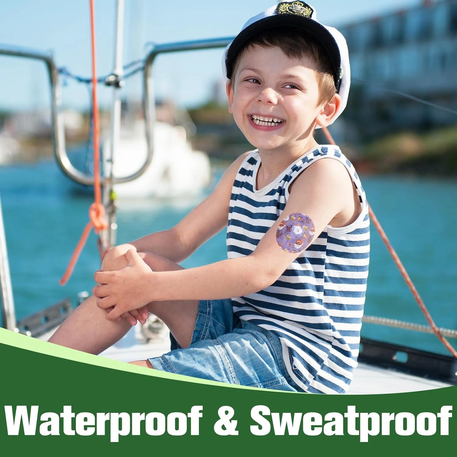 Waterproof Libre 3 Plus Sensor Covers, 20Pack Freestyle Adhesive Patch for Libre