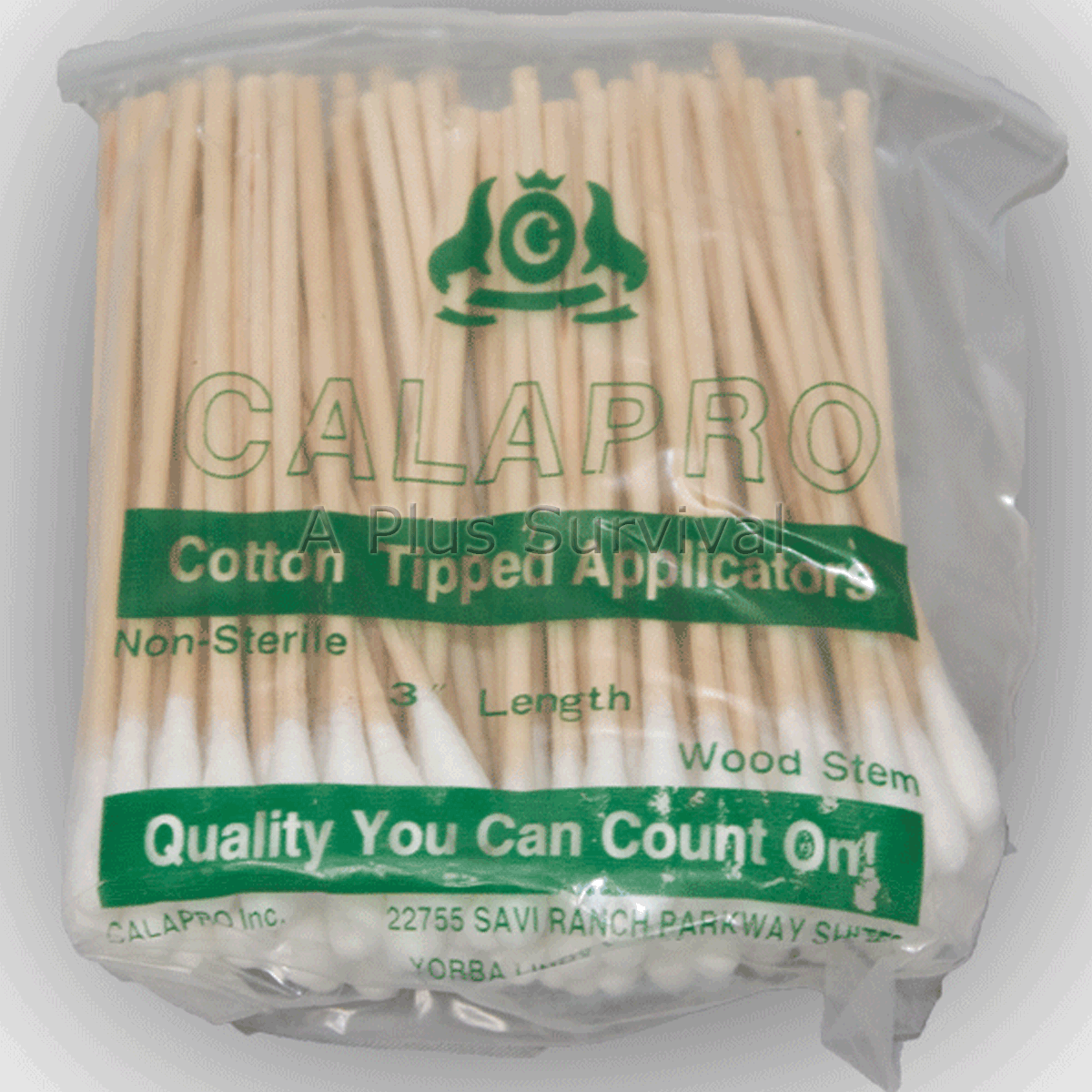 Lot of 100 – 3″ Cotton Tipped Swabs Applicators Emergency Survival First Aid Kit