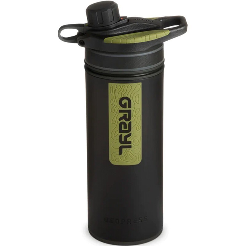 Grayl GeoPress 24oz Water Purifier Bottle Outdoor Survival Portable Filter