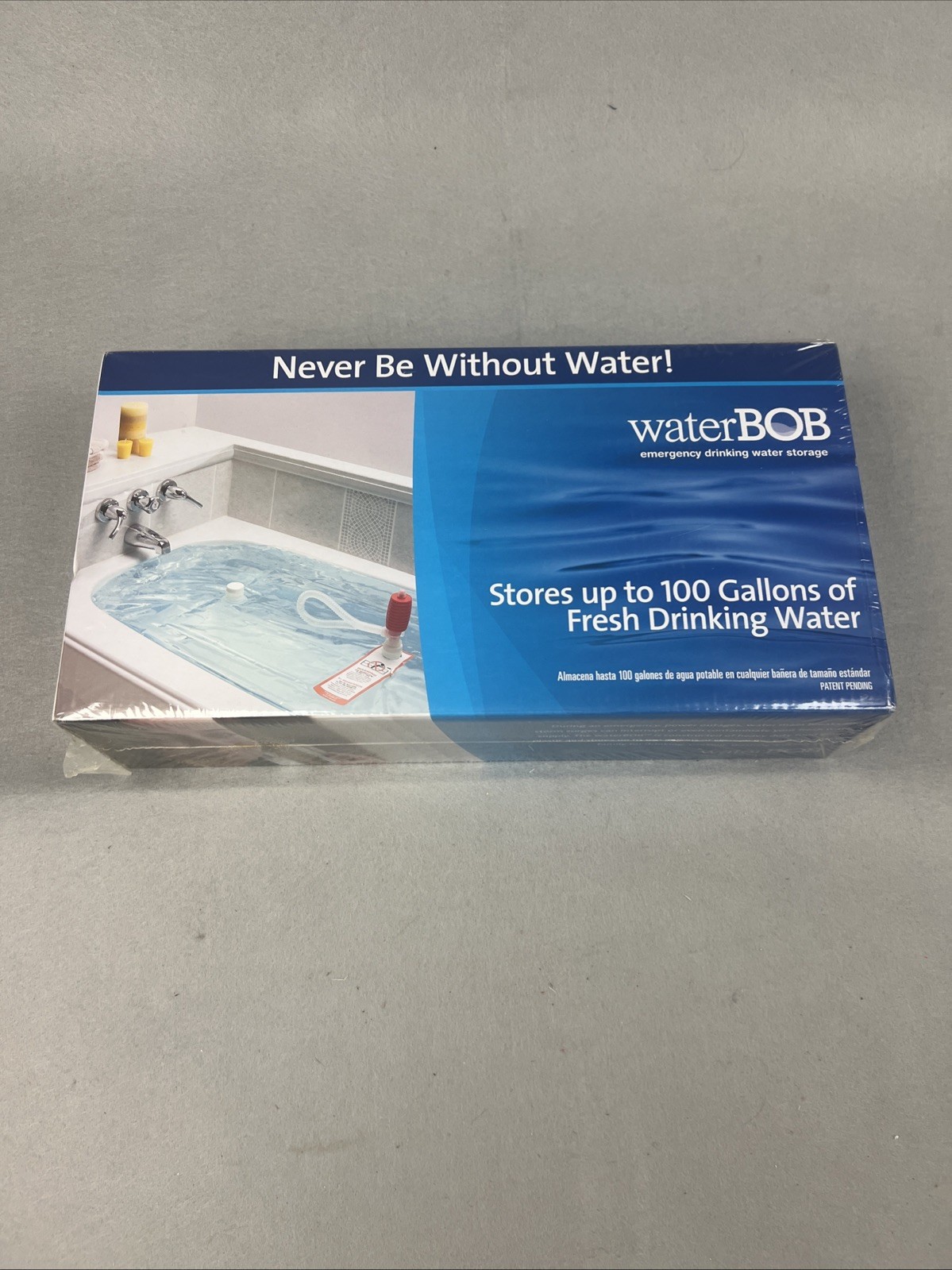 Water BOB Survival Emergency Drinking Fresh Water Storage 100-Gallons Kit-Sealed