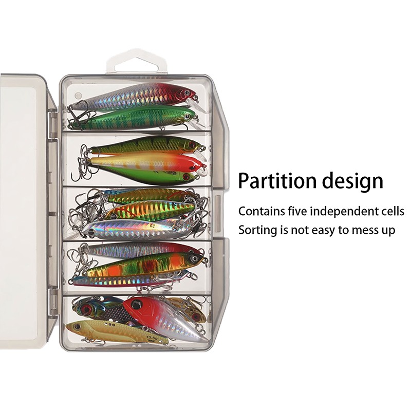 Fishing Tackle Box Portable Fishing Accessories Tool Storage Box Fish Hook Box