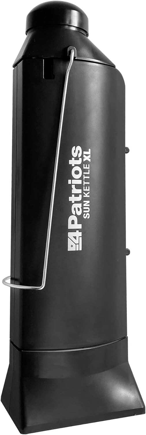 Solar-Powered Water Heater – Portable Thermos Flask for Camping & Backpacking