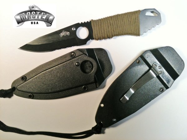 Urban Camo Tactical Karambit Fixed Blade 7″+ Go Bag 3 Zipper Pouch #2 + Knife