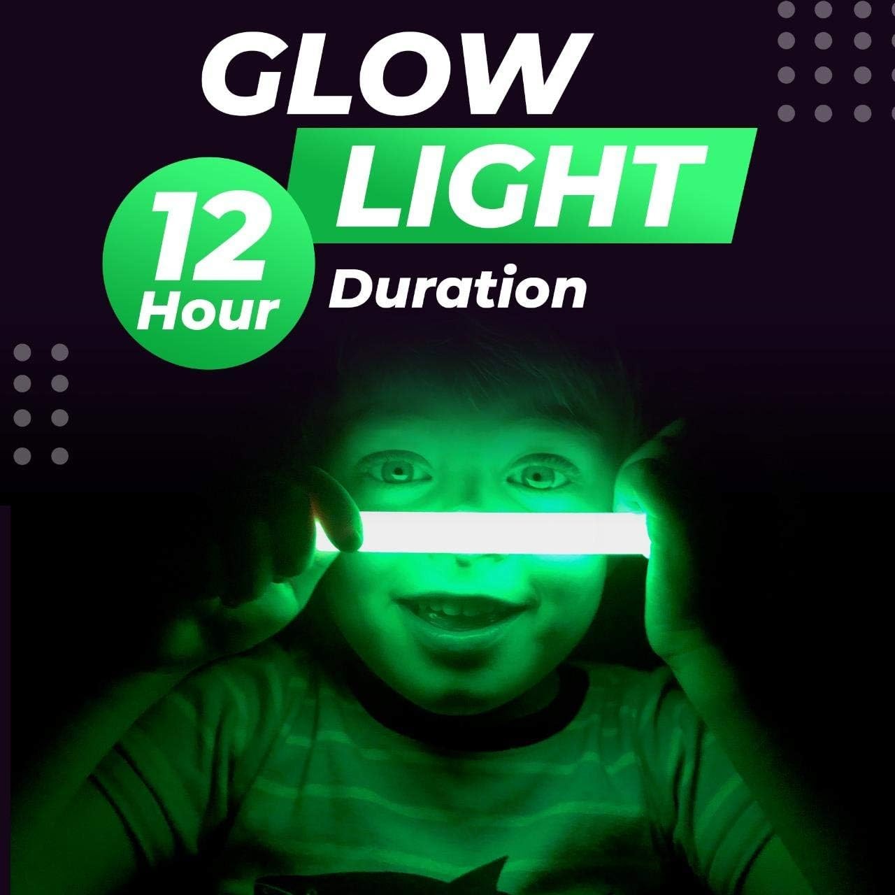 32 Ultra Bright 6 Inch Large Green Glow Sticks – Chem Lights Sticks with 12 Hour