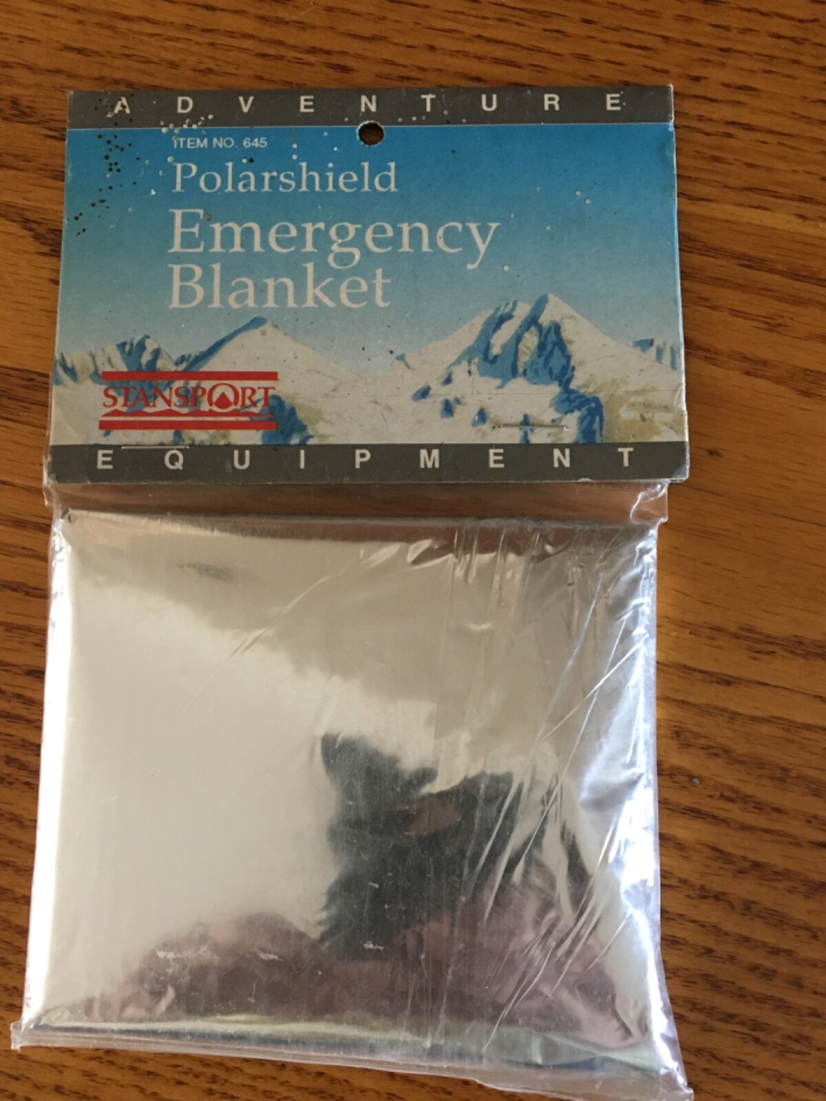 Lot of 3 STANSPORT # 645 POLARSHIELD EMERGENCY BLANKET WATER / WIND PROOF USA