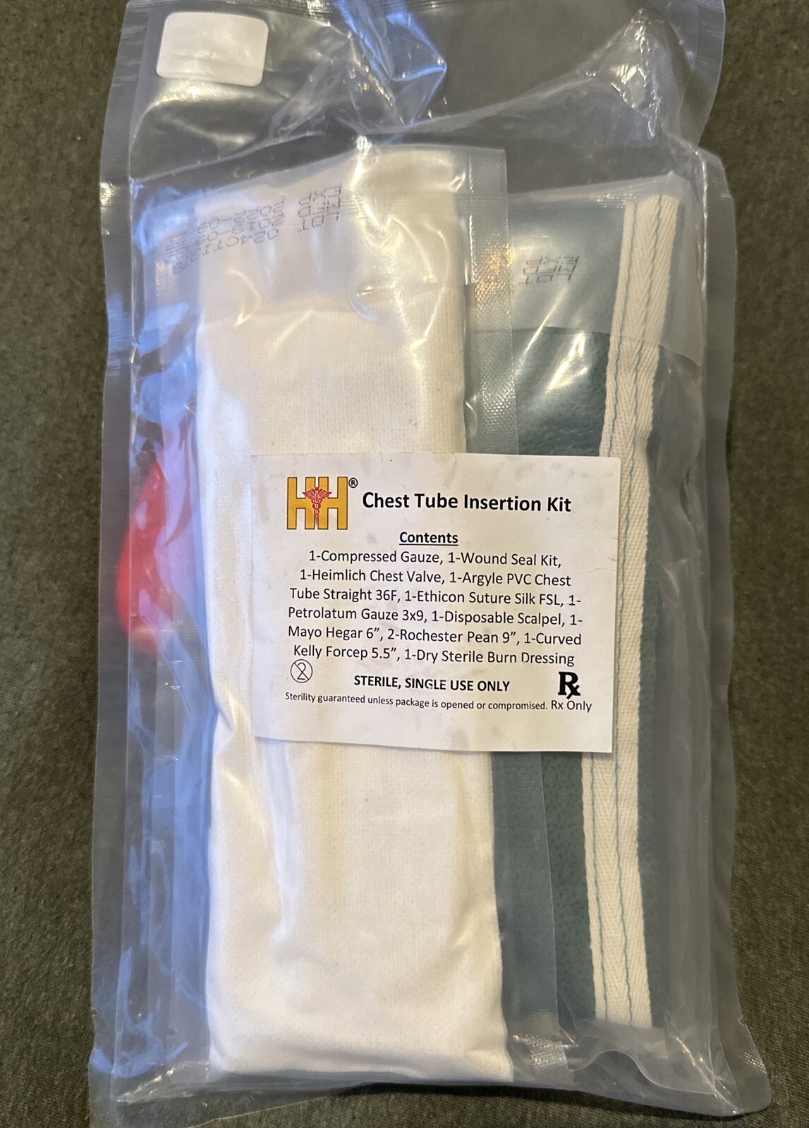 H&H Emergency Chest Tube Insertion Kit