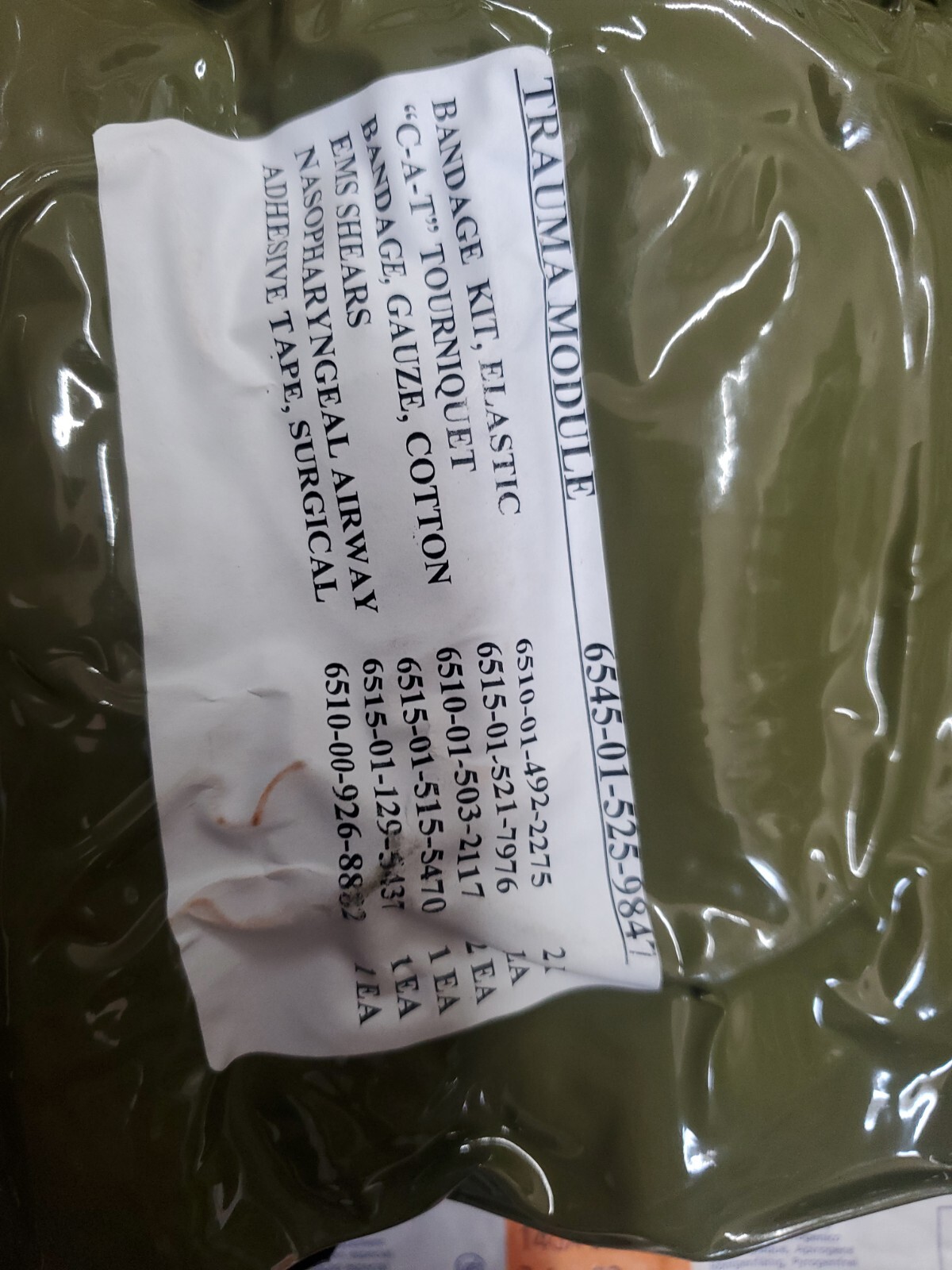 ACU-MAX IFAK Military First Aid Kit Trauma With Tourniquet And Extra Check Pi