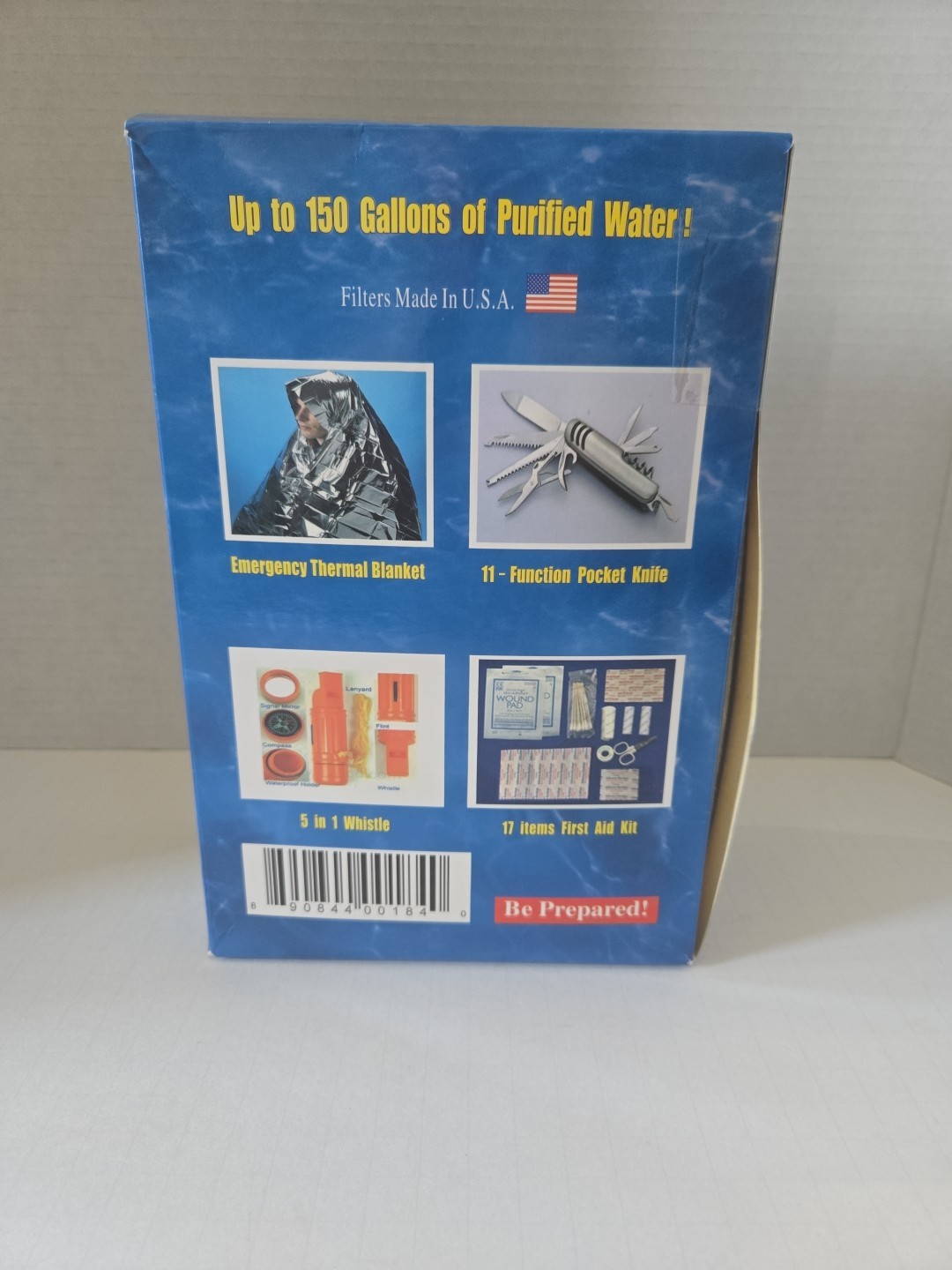 Emergency Survival Canteen Kit With Water Filtration System – NIB