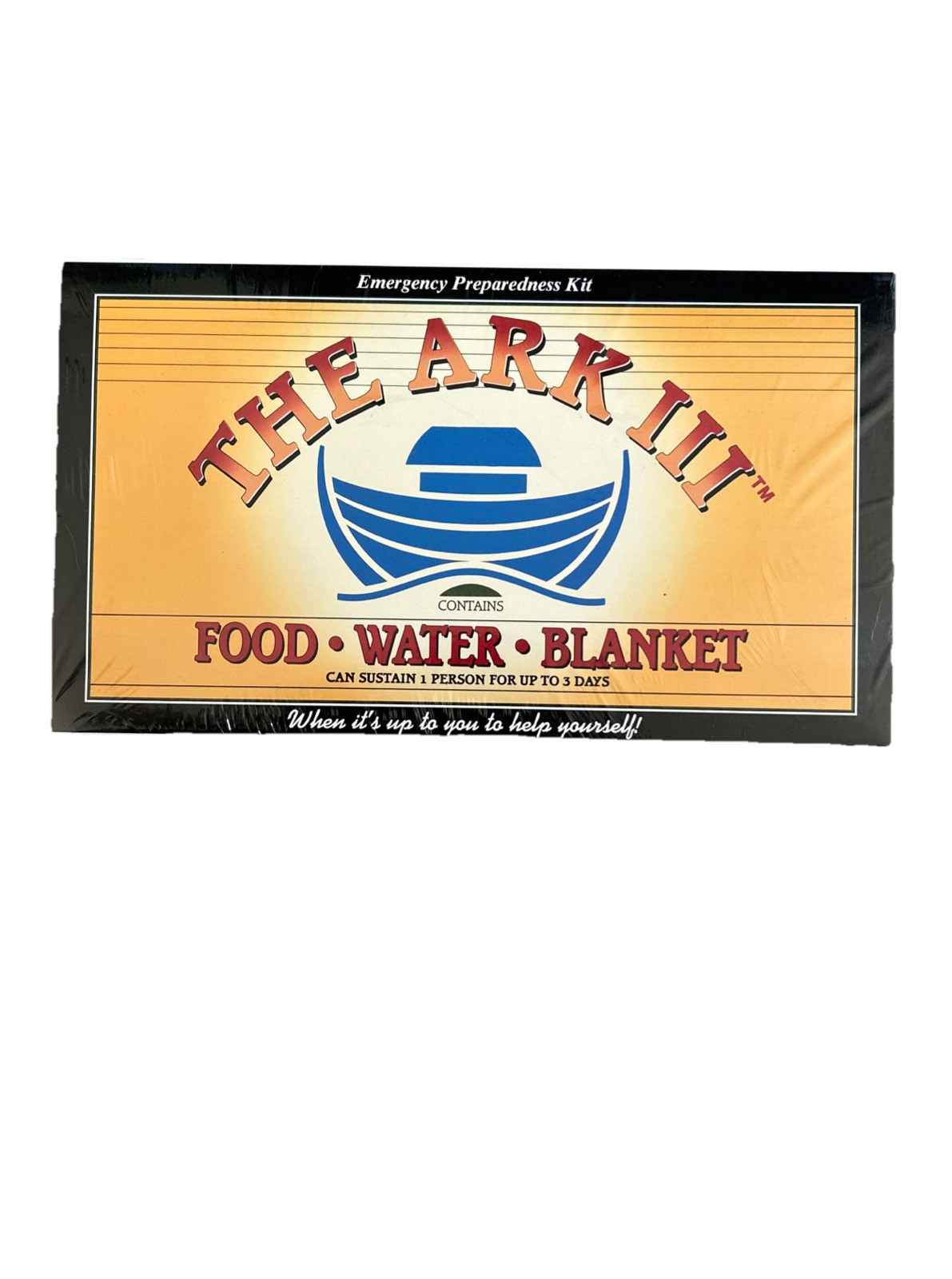 The Ark III Food Water Survival Kit 3 Day New Factory Sealed**Made in the USA!