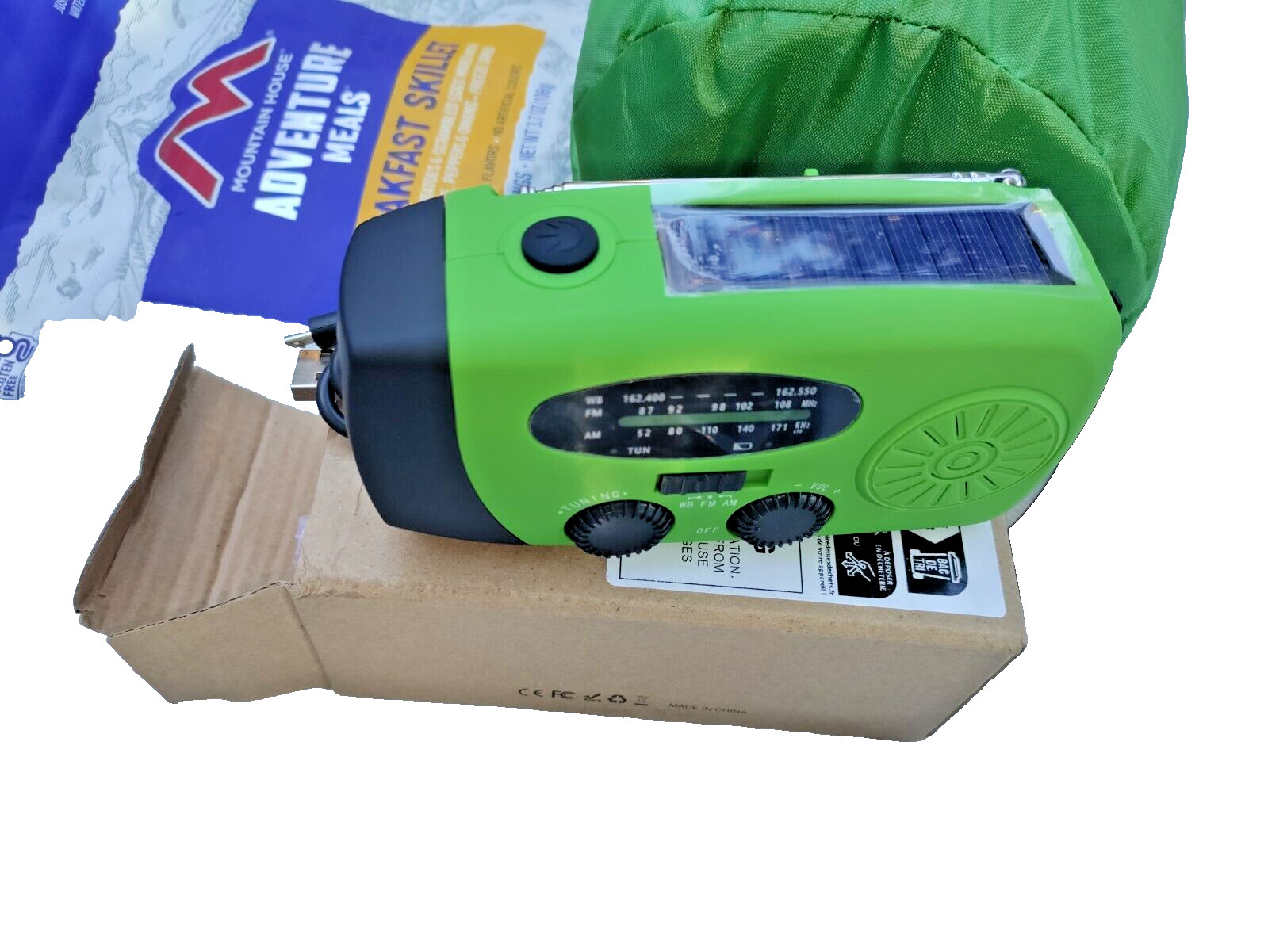 Bug out bag a must-have for backpacking, camping, hiking, full of outdoor gear