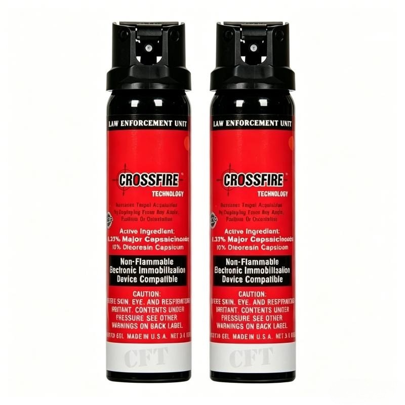 2 Pack Pepper Spray Self Defense, 1.33% MC, 3.7 Ounces