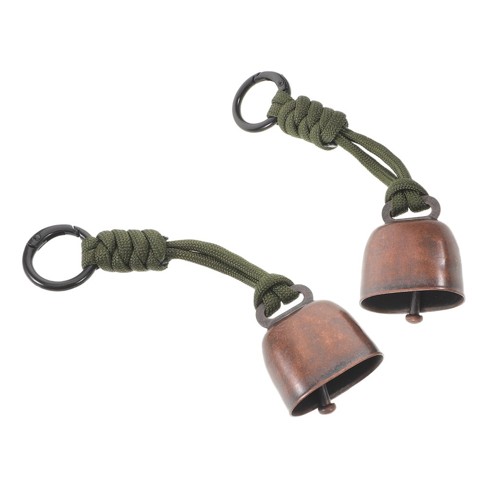 2 Pcs Outdoor Anti-bear Bell Bells for Hiking Prevention Equipment