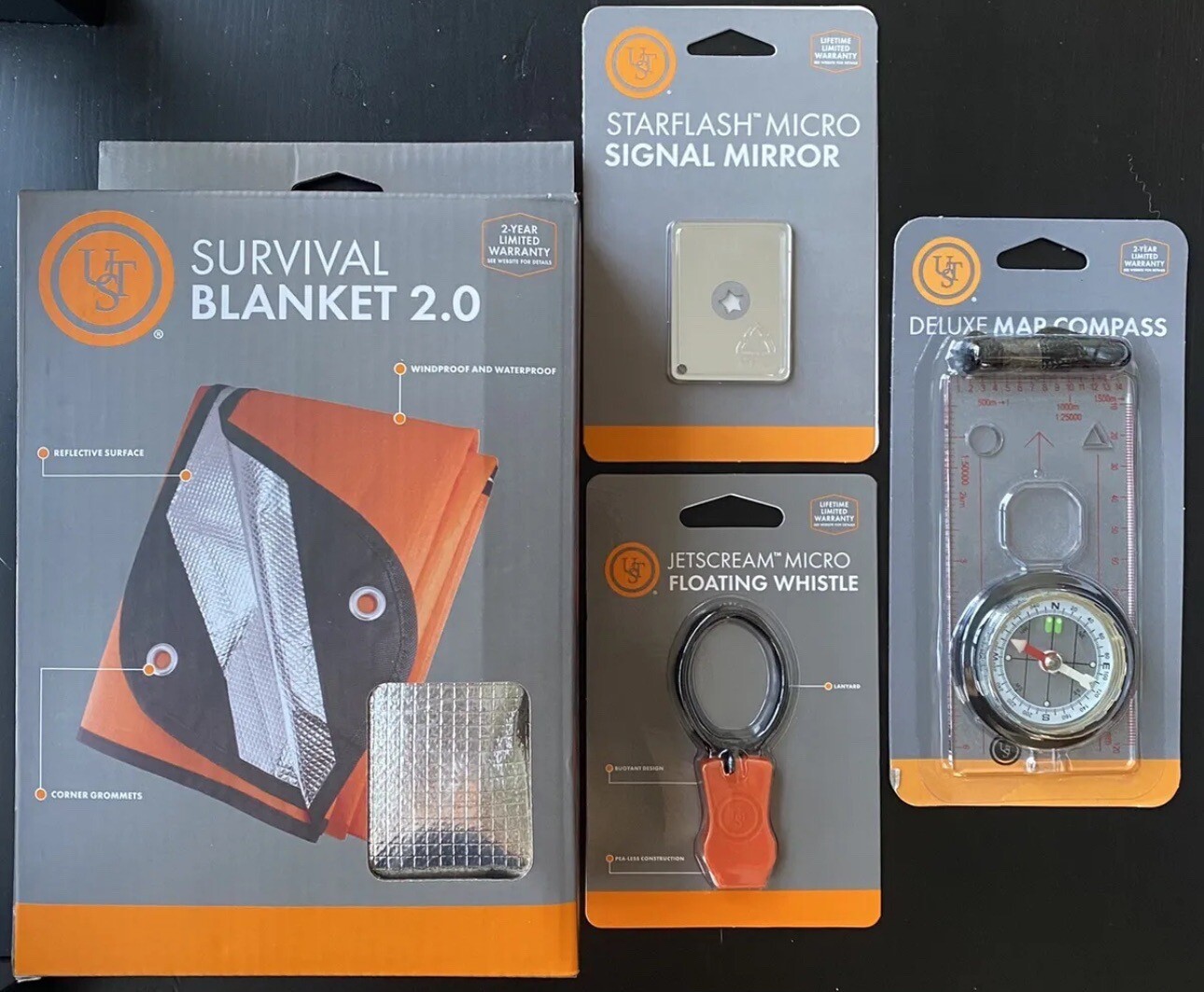 Ultimate Survival Technologies Package- Survival Blanket 2.0, Total $69.99 Value