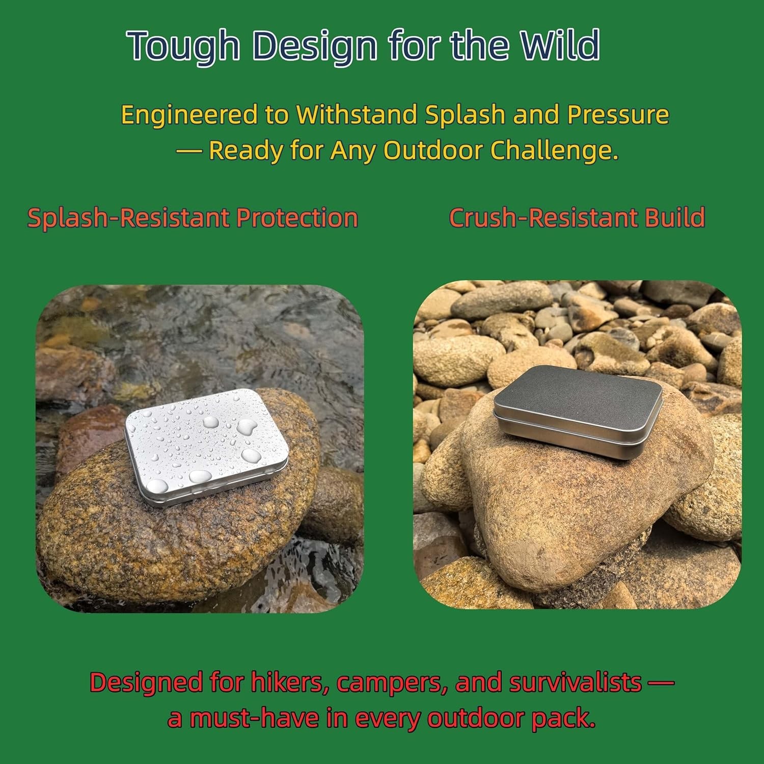 Mini Survival Fishing Kit–Compact Emergency Gear for Camping,Hiking,Bushcraft,
