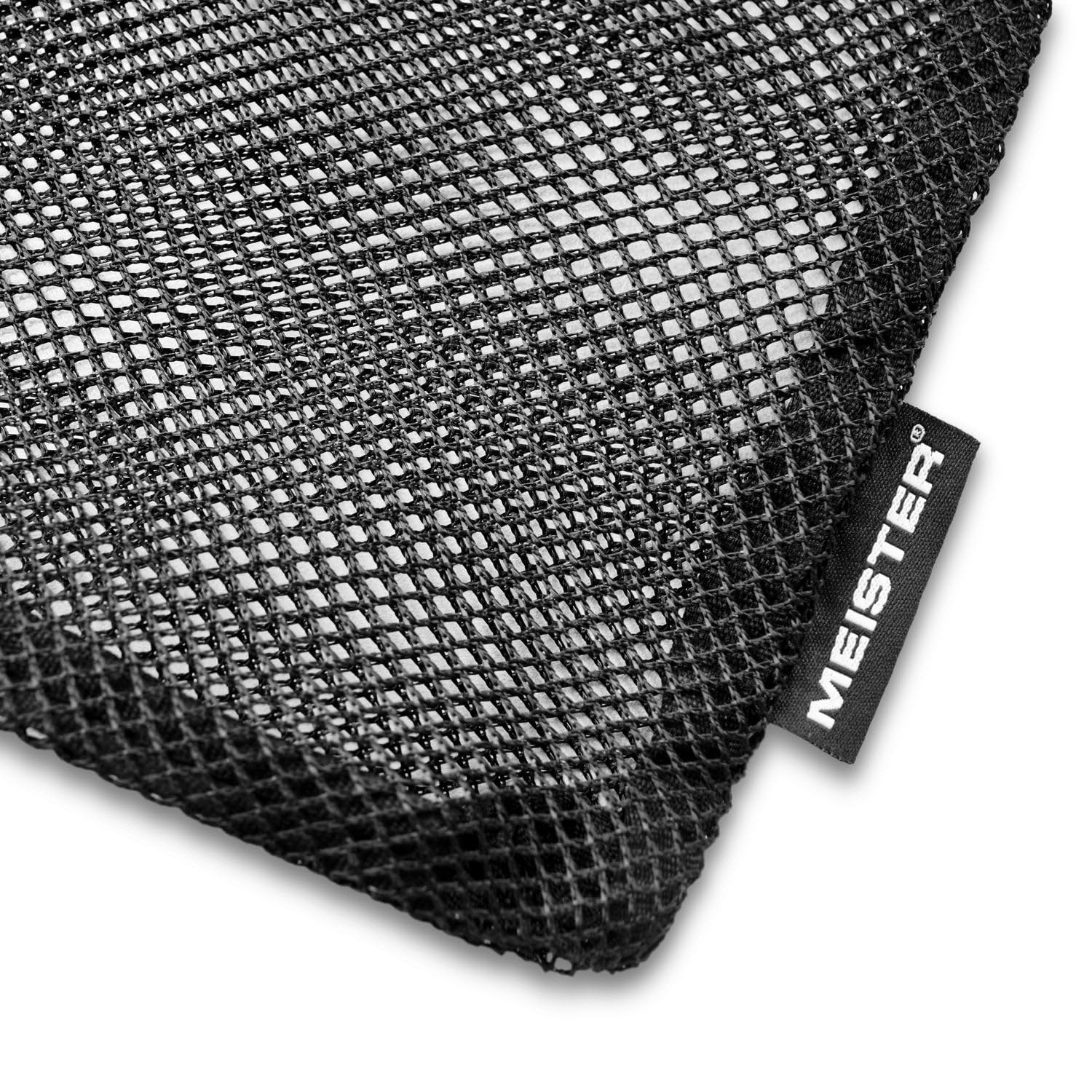 Meister Athlete Wash Bag – Mesh / 16” Tall x 14.5” Wide, Black
