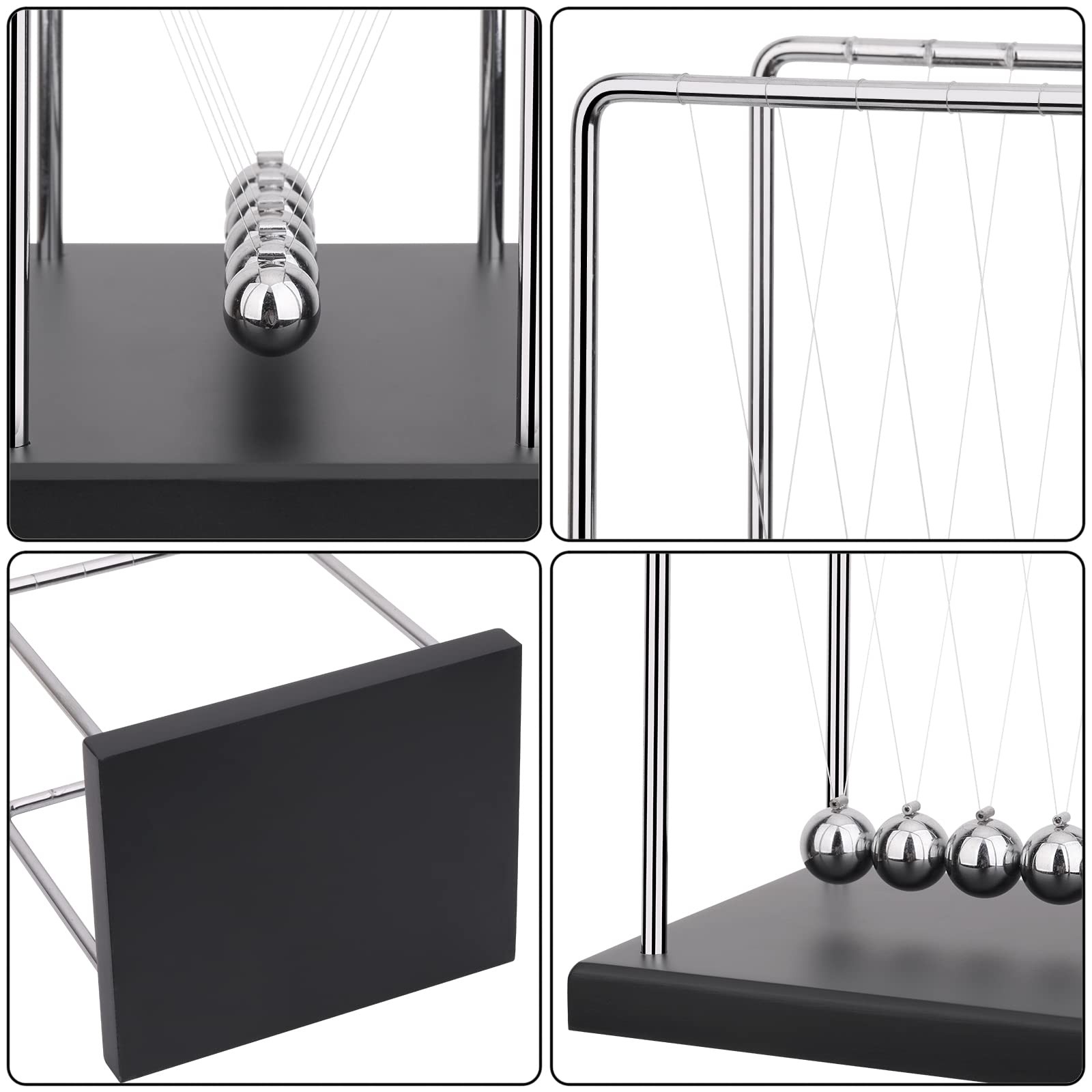 Newton’s Cradle Balance Balls Science Physics Gadget Desktop Decoration Ki…