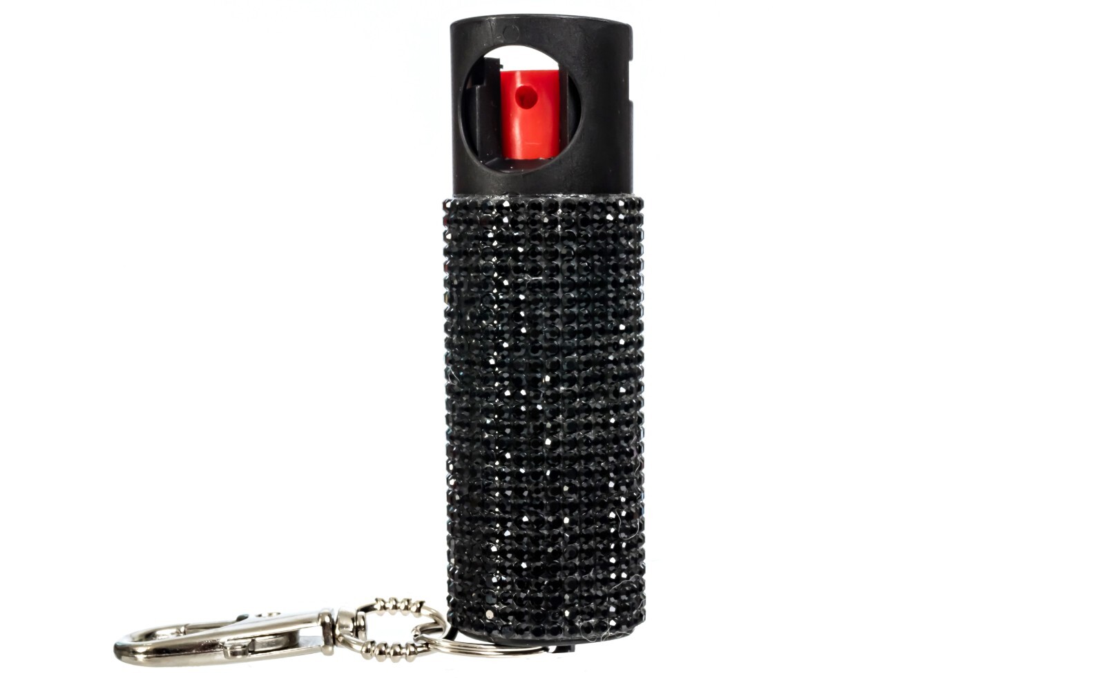 2 Pack BURN Pepper Spray 1/2oz Self Defense Keychain – Black Security Protection