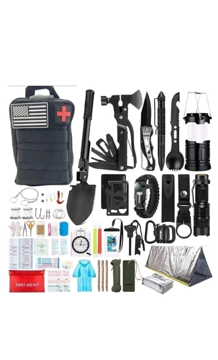 250 Piece MOLLE Survival & Emergency First Aid Kit