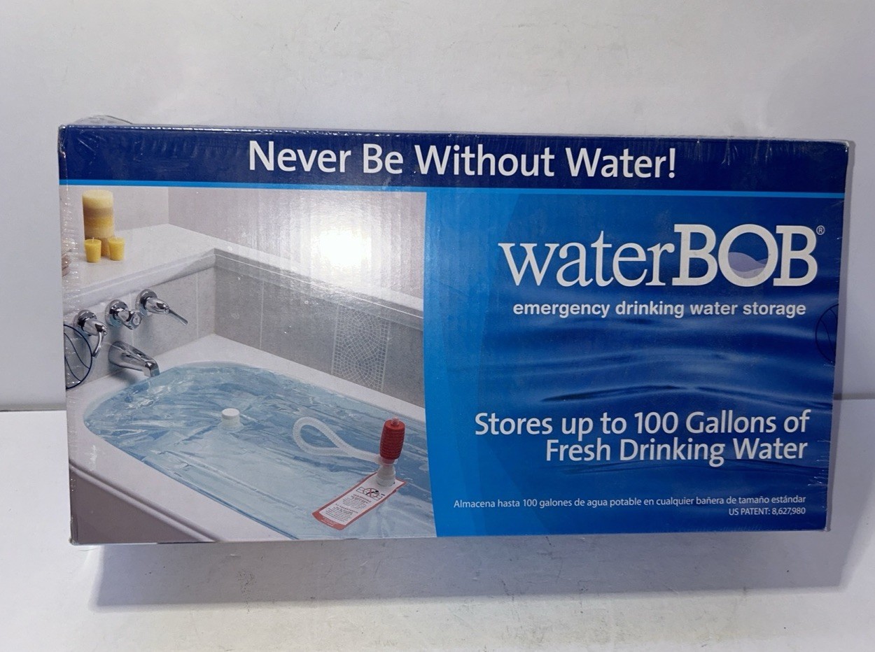 Water BOB Survival Emergency Drinking Fresh Water Storage 100-Gallons Kit