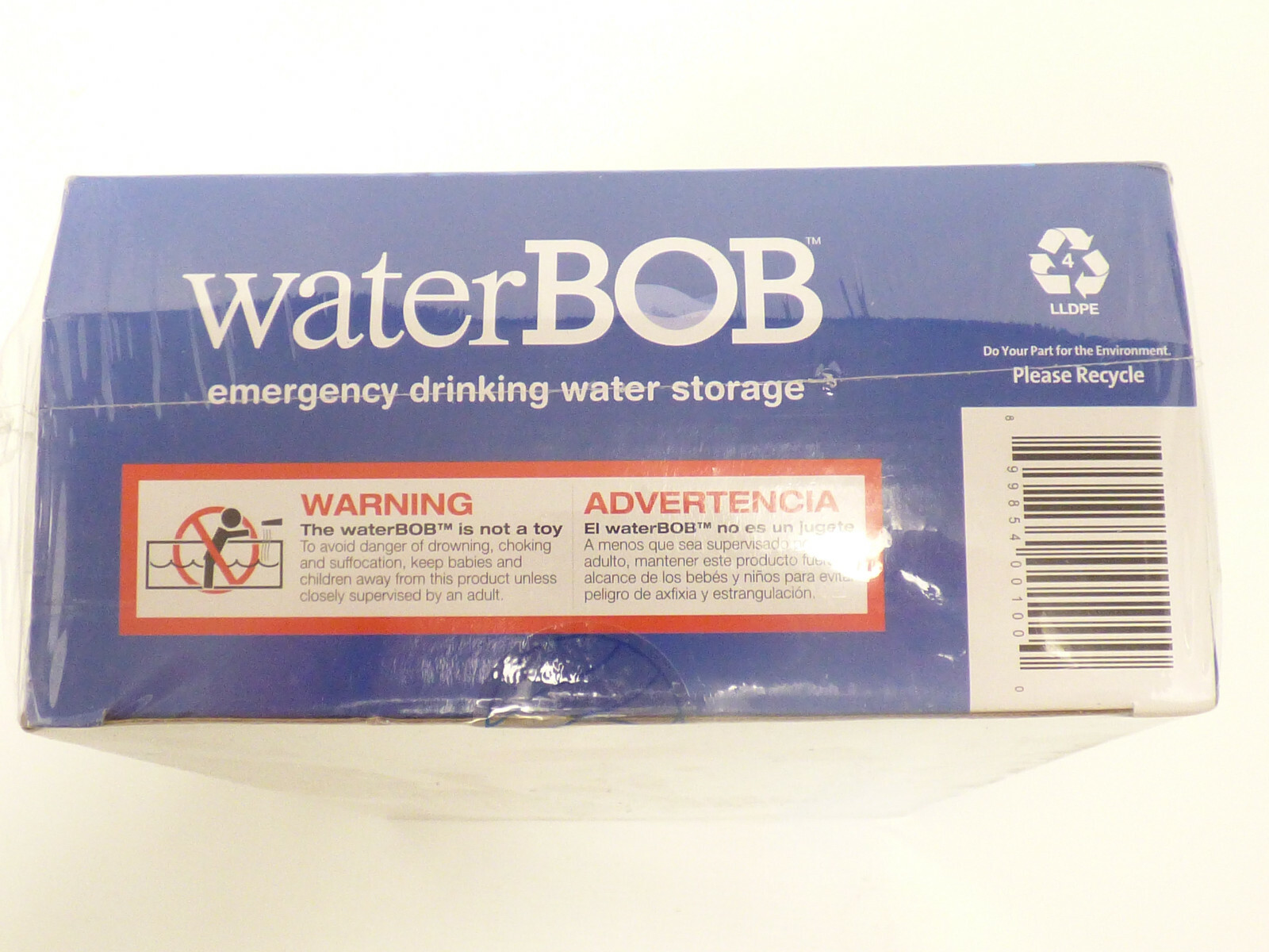 NEW WaterBOB Emergency Survival Bathtub 100 Gal BPA Free Drinking Water