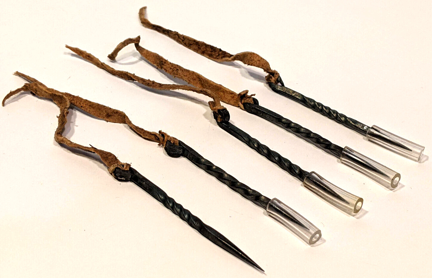 Lot of 5 Marlin Spikes, 3″ Hand-Forged Paracord Knotting Tool