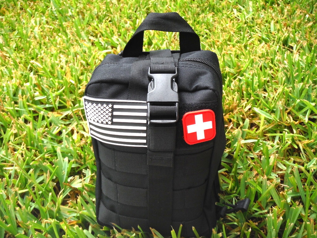 251Pcs First Aid Kits For Survival Emergency Trauma Military Travel IFAK Black