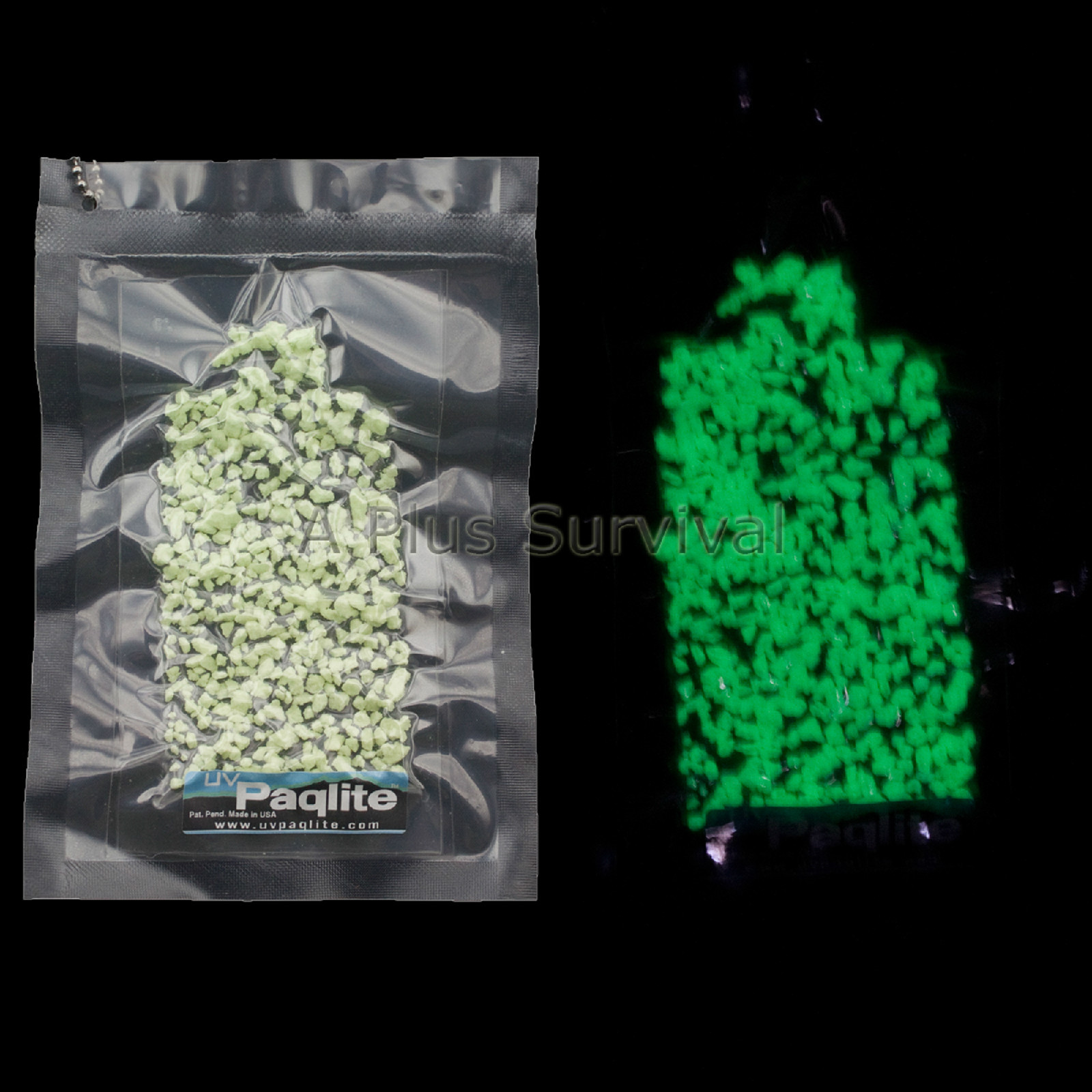 UV Paqlite Mini Glow in the Dark Pad Lantern Tent Night Light Backpacking Camp